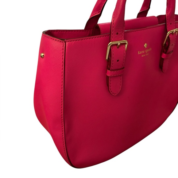 Kate Spade Hot Pink Women's Leather Bag - Picture 6 of 8